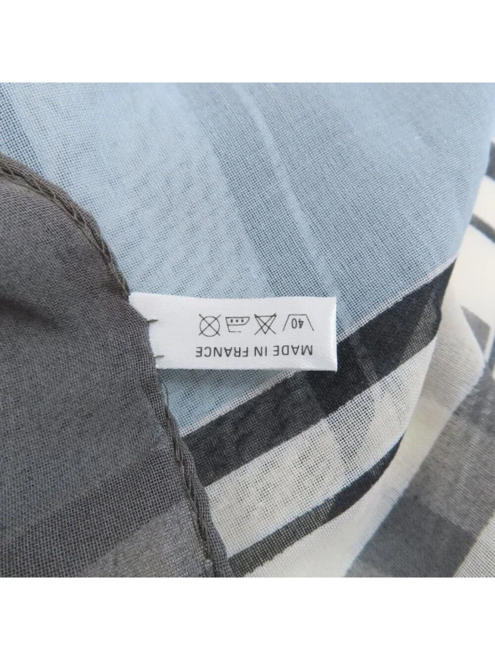 Chanel Large Summer Shawl Cotton Scarf